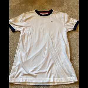 Tommy Hilfiger kids large (16/18) white tee shirt